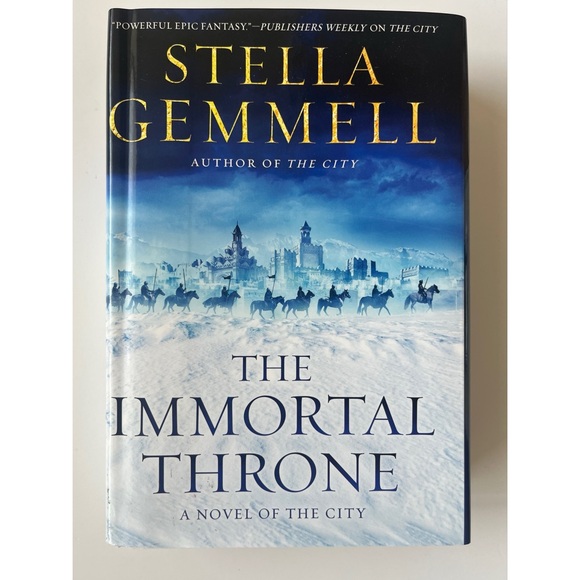 The Immortal Throne The City By Stella Gemmell Hardback Book - Picture 1 of 5